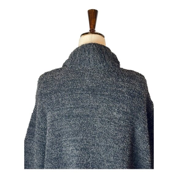 Barefoot Dreams Sweater Women 1X‎ Black CozyChic Knit Cali Open Cardigan - Picture 4 of 11